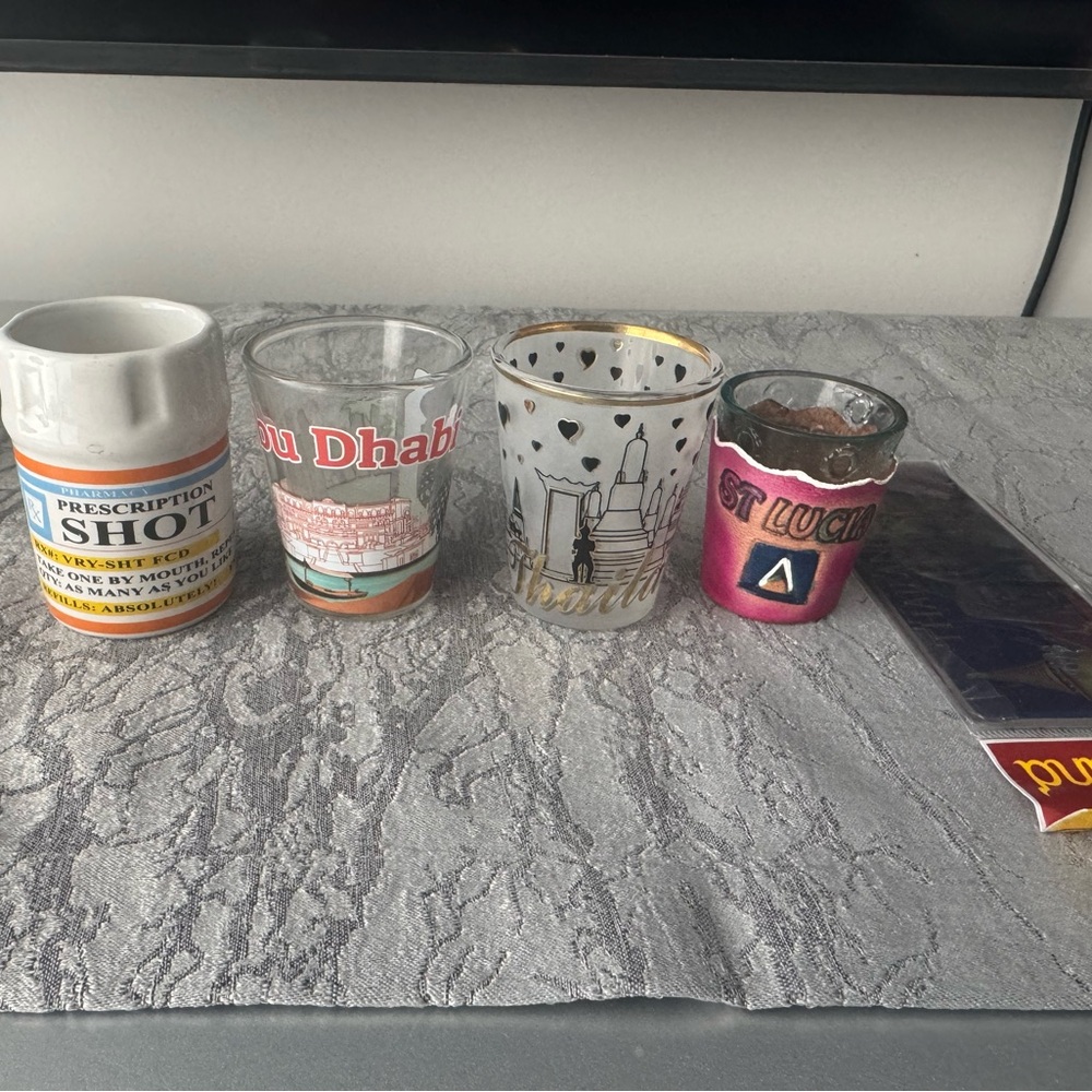 Random shot glasses